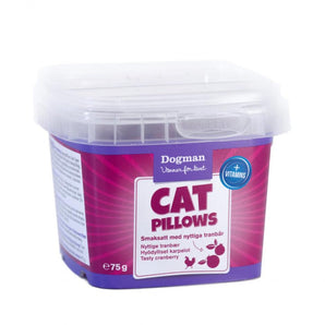 Kissan tyynyt kana ja karpalot