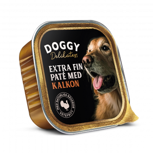 Doggy Delicacy pate med kalkun 150g