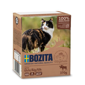 Bozita Katzenstücke in Gelee mit Elch 370g