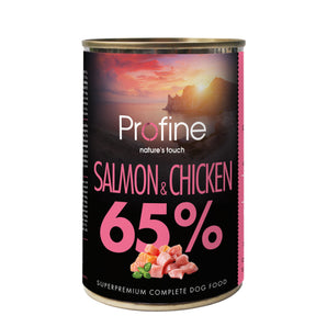 Profine Våtfoder 65% Salmon & Chicken