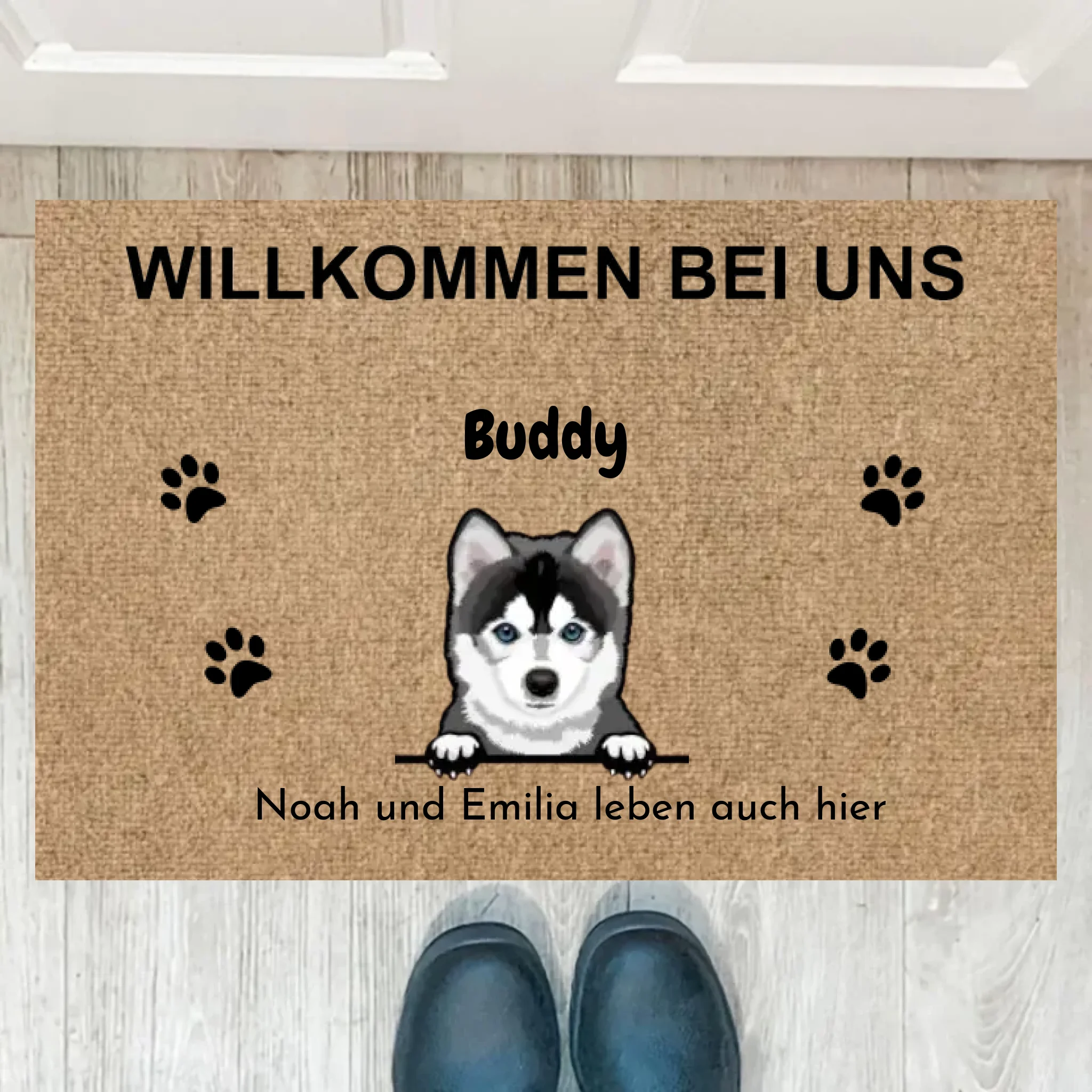 Product Image for Individuell gestaltete Fußmatte für Haustiere
