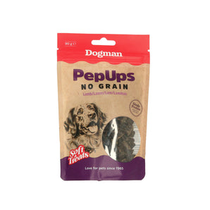 Dogman PepUps No Grain Lamm Hundgodis 90g