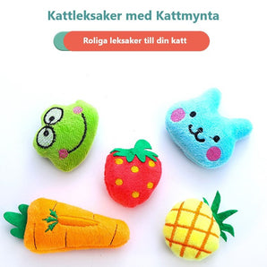 Tassia Kattelegetøjssæt (med katteurt)