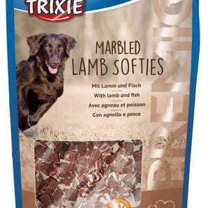 Trixie Marbled Lamb softies, 100g