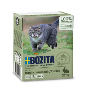 Bozita Kissapalat kastikkeessa kanin kanssa 370g