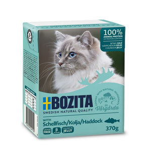 Bozita Katt bitar i gelé med kolja 370g