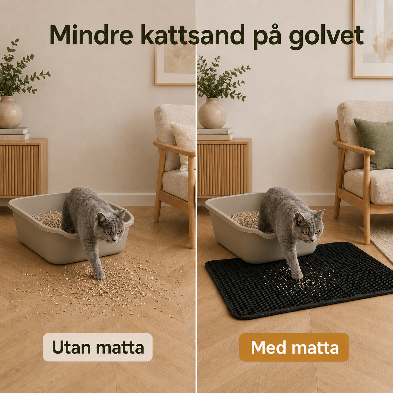Katzenstreumatte