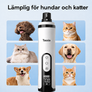 Elektrisk kloslip för hund och katt