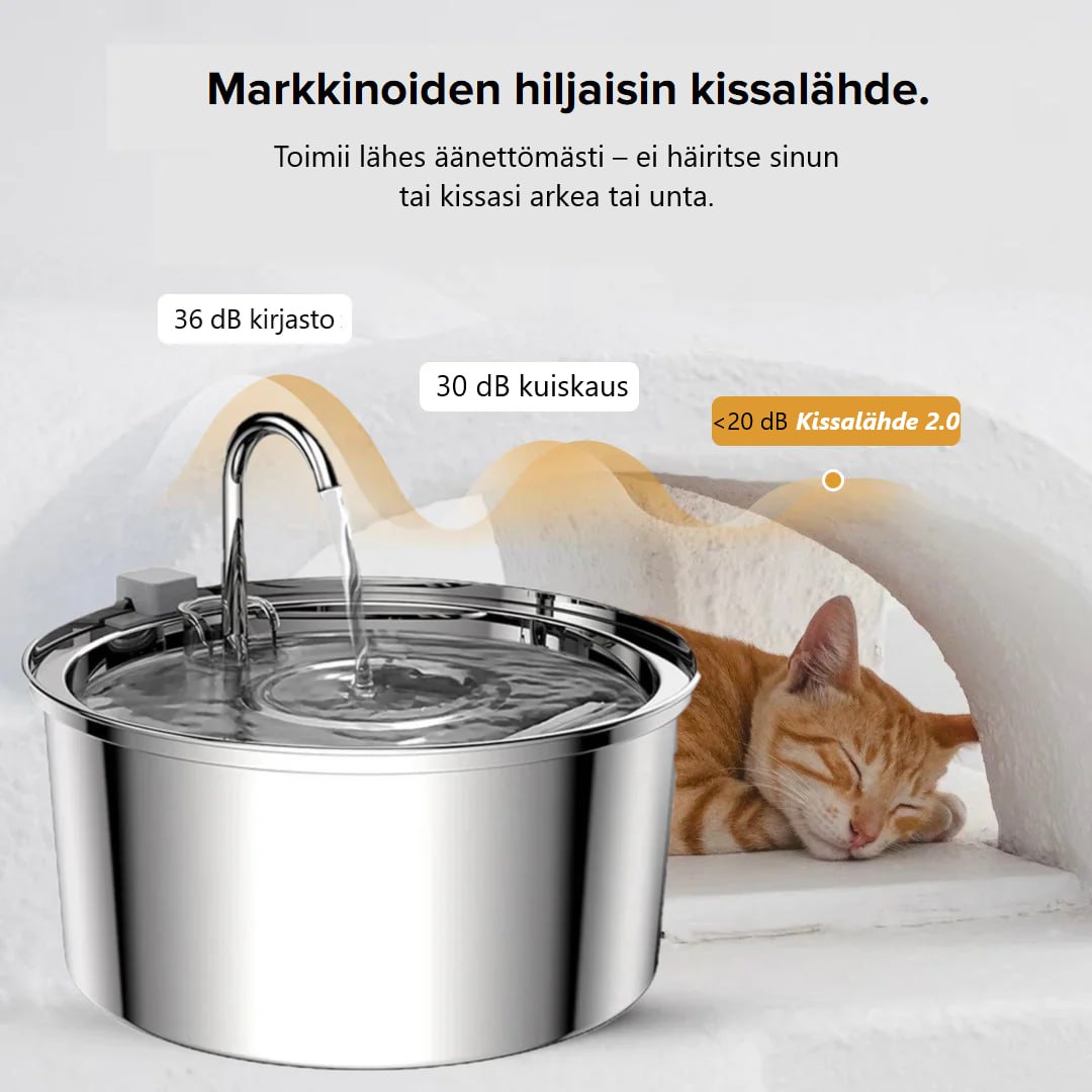 KissaLähde 2.0 – Älykäs juomalähde kissalle