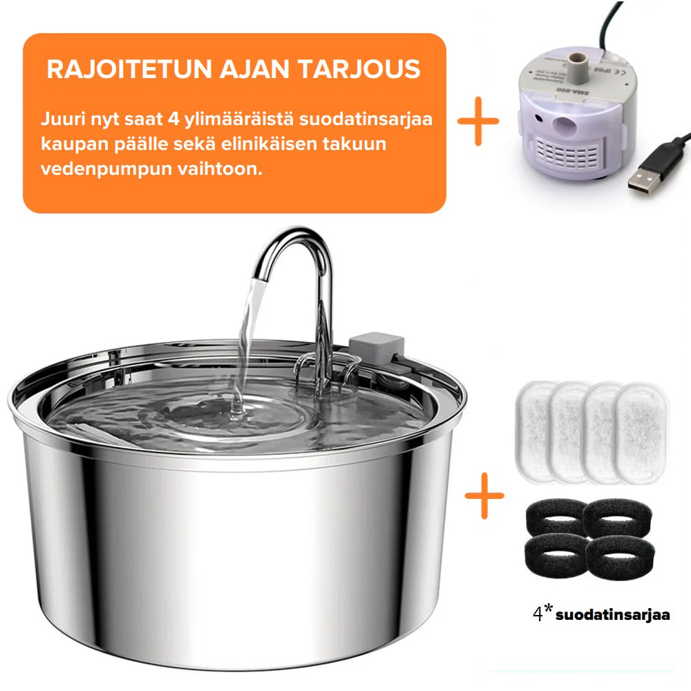 KissaLähde 2.0 – Älykäs juomalähde kissalle